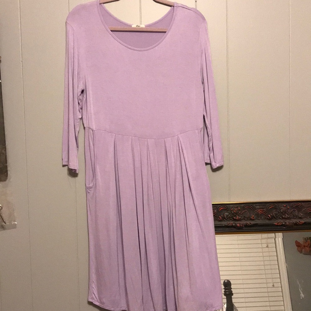 Lavender dress